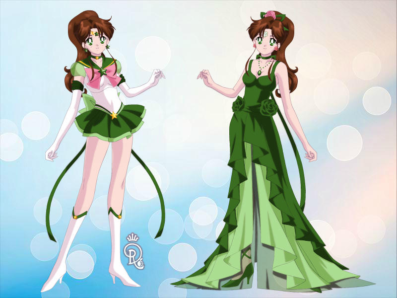 Eternal Sailor Jupiter and Princess Jupiter by RoyalRaven99 on DeviantArt