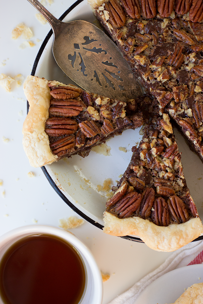Bourbon Chocolate Pecan Pie by bittykate