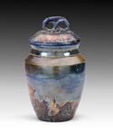 Raku Urn III by AENatticus