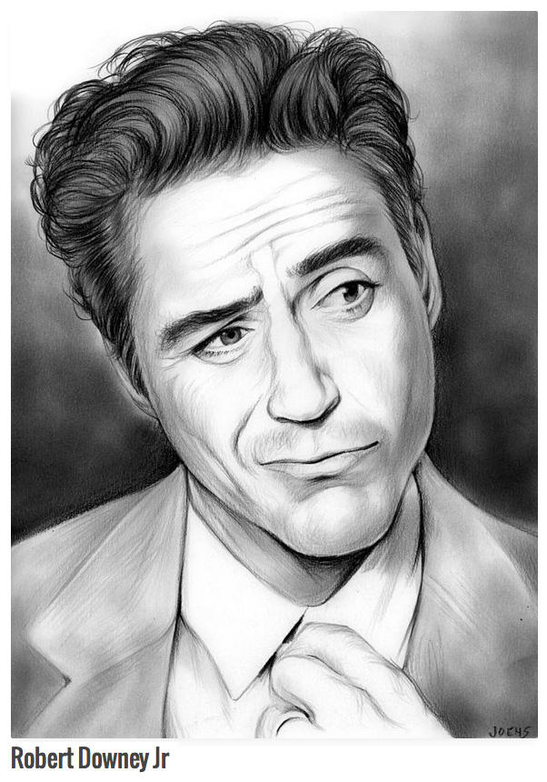 RobertDowneyJr by gregchapin