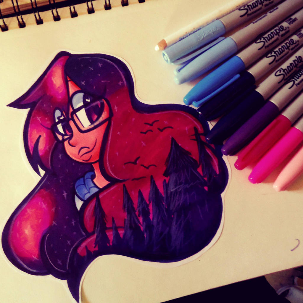 A Little Sharpie Challenge~ (EDIT) by ChristinaDragon