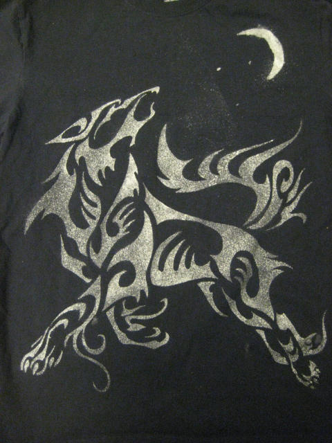Silver Wolf Tshirt by Canyx
