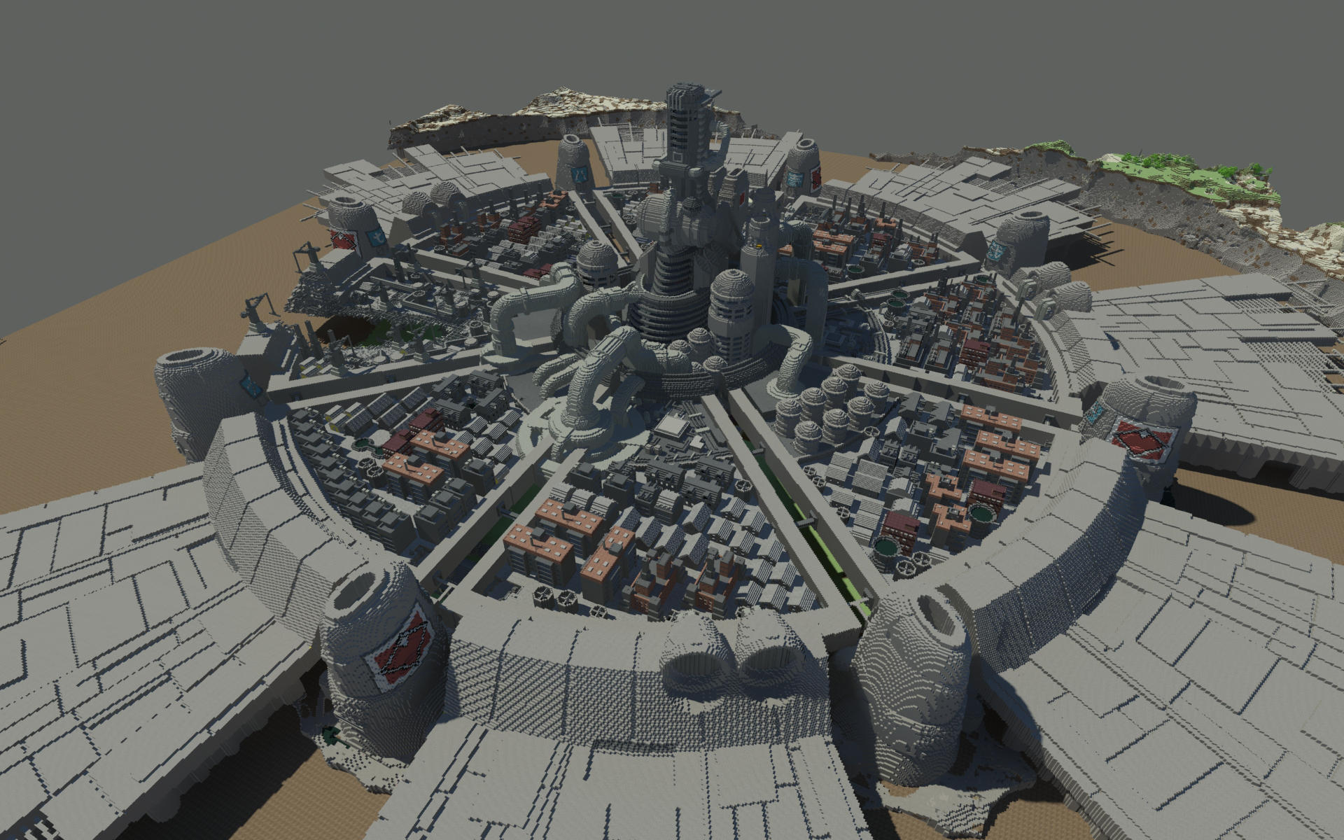 Minecraft Midgar by Killerx20