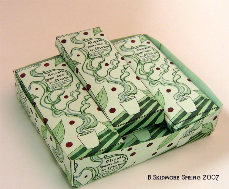 PoP Display Choxie Green Tea by saiyanbutterfly