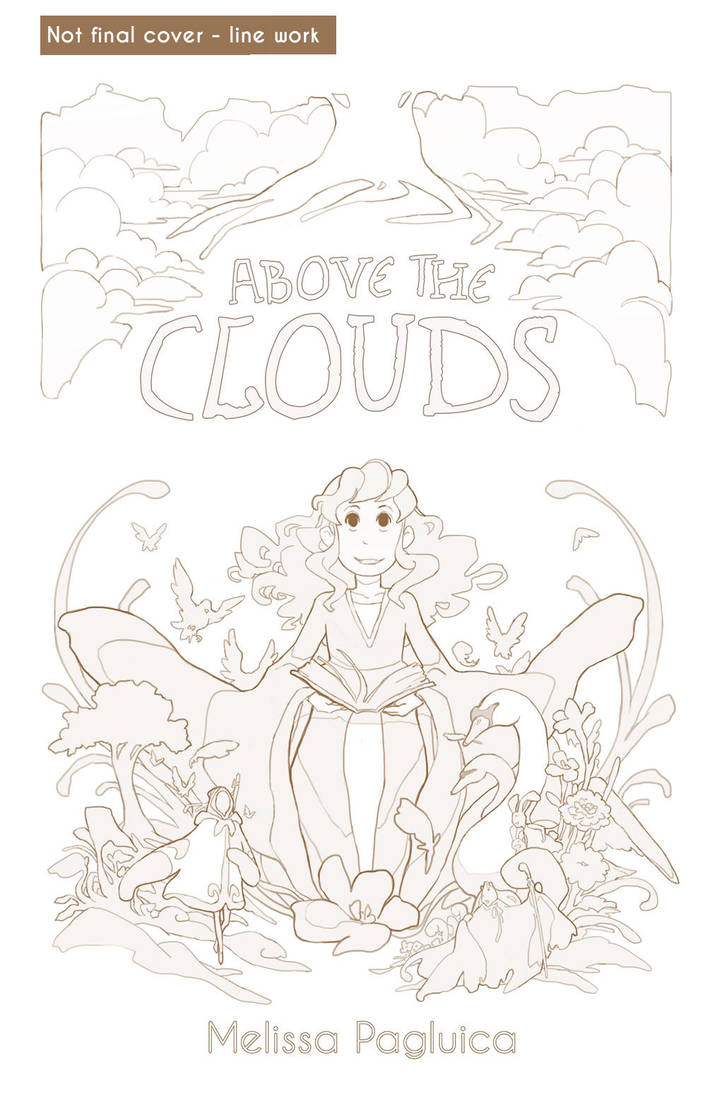 Above the Clouds - Cover Art - Lines by DarkSunRose