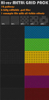 metal grid No1 by mikeandlex
