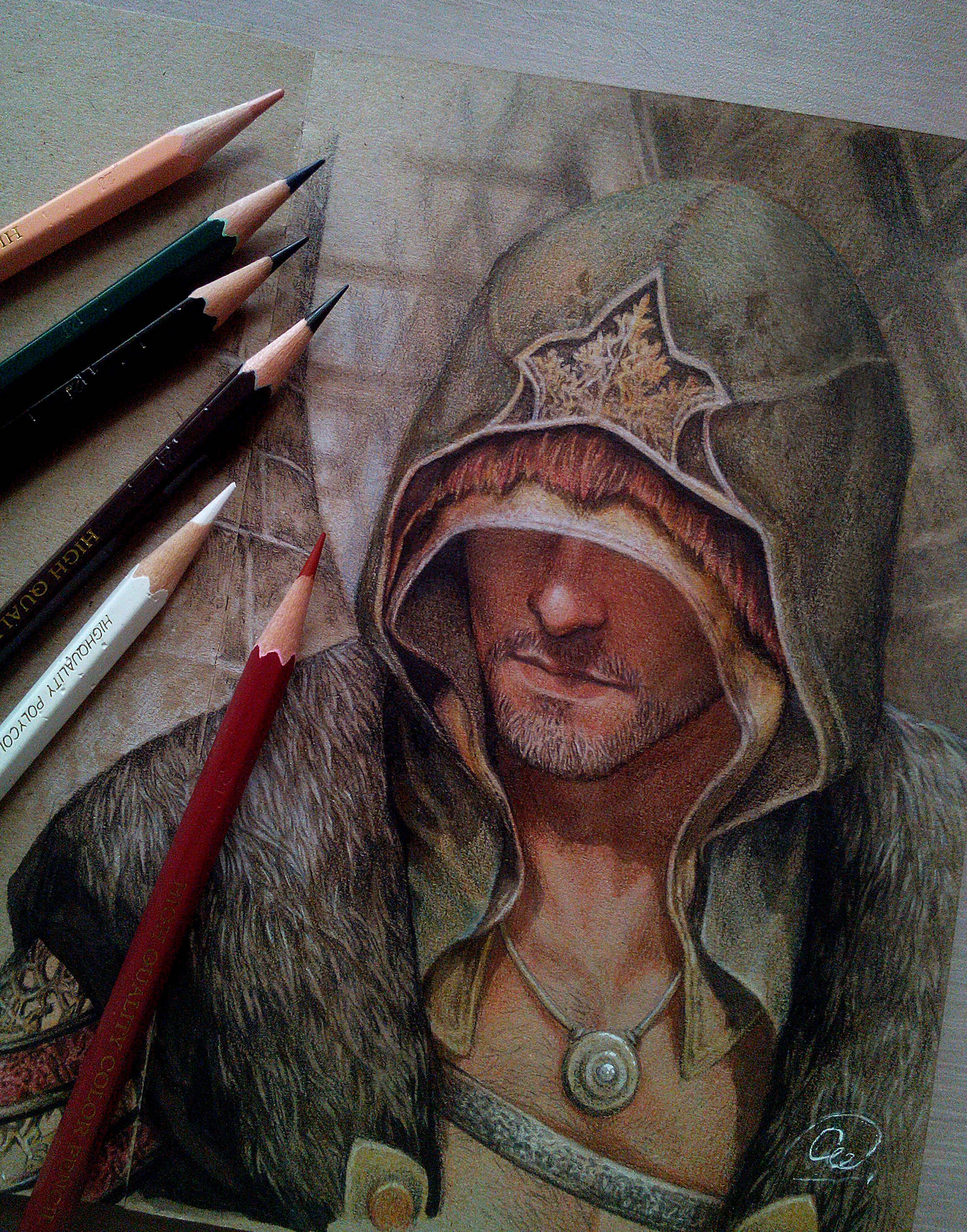First page of my new Sketchbook. by aenaluck