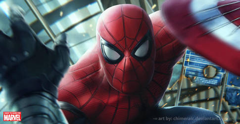 Spider-Man by chimeraic