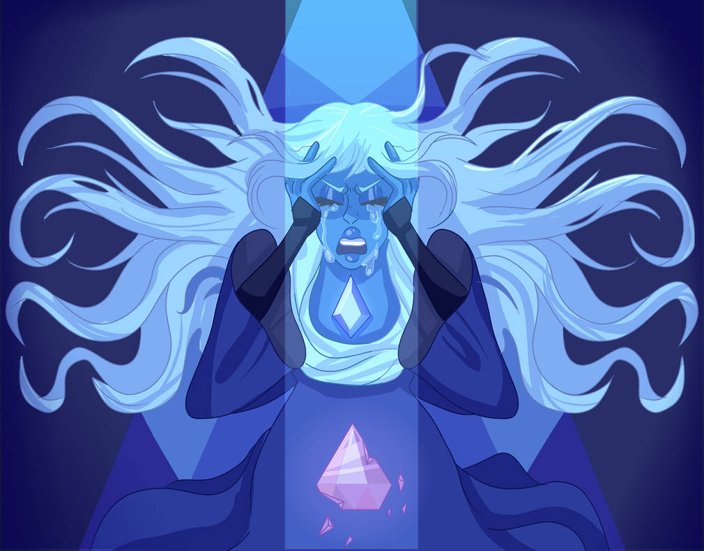 I love blue diamond so much I can't stop drawing her