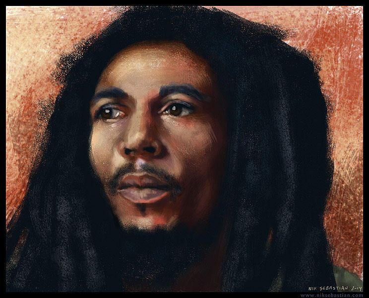 Bob Marley by NikSebastian