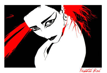 Painted Bird by Nachan