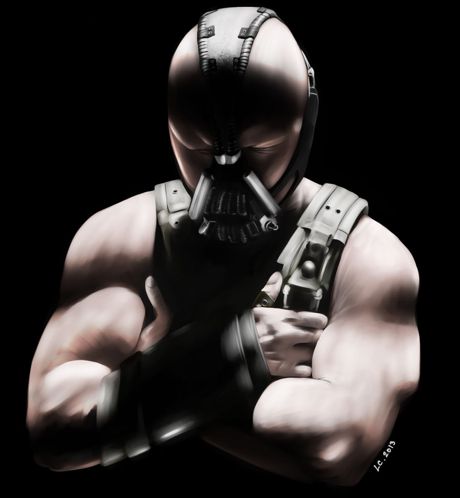 Bane - The Dark Knight Rises by lecouin