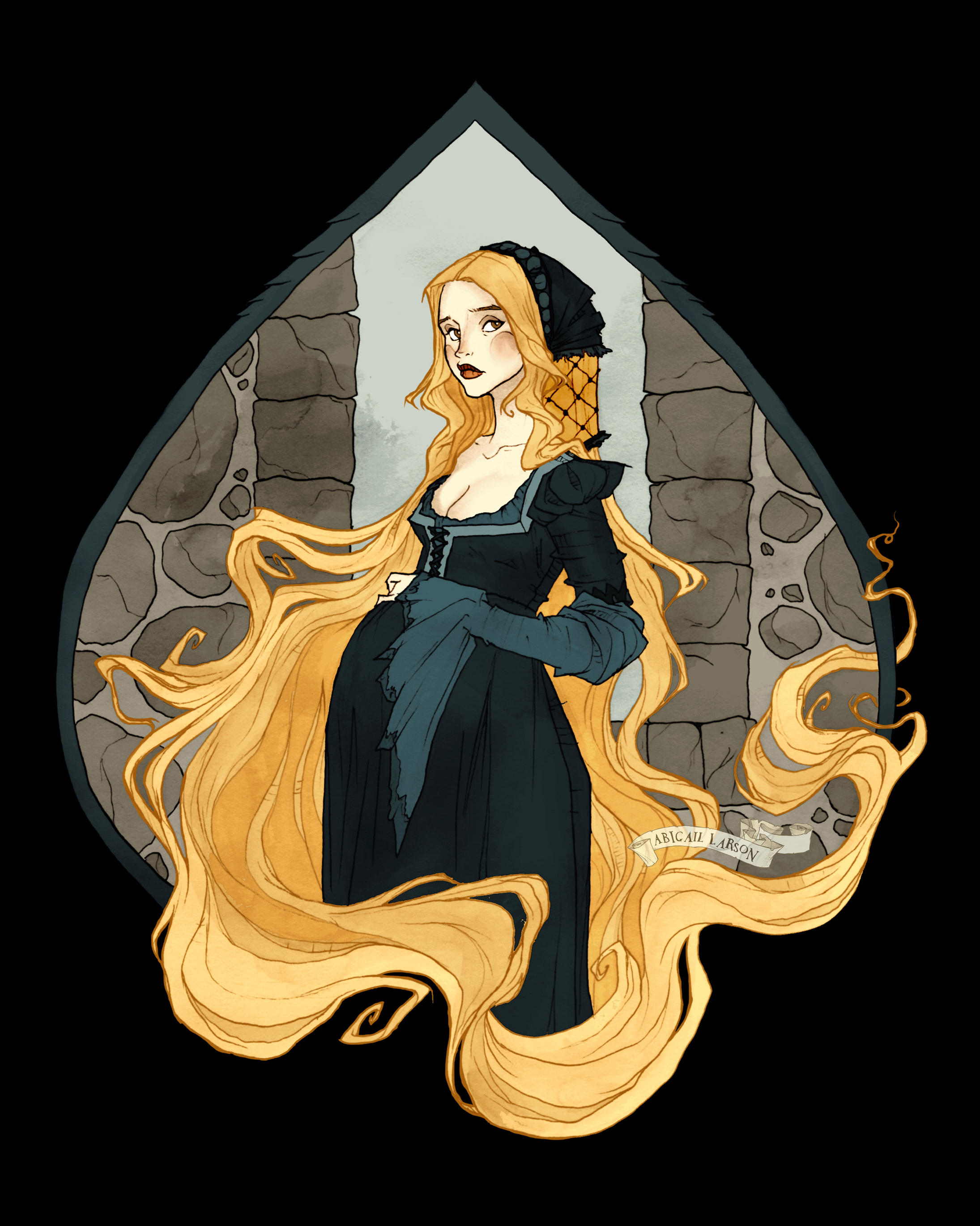 Rapunzel by AbigailLarson