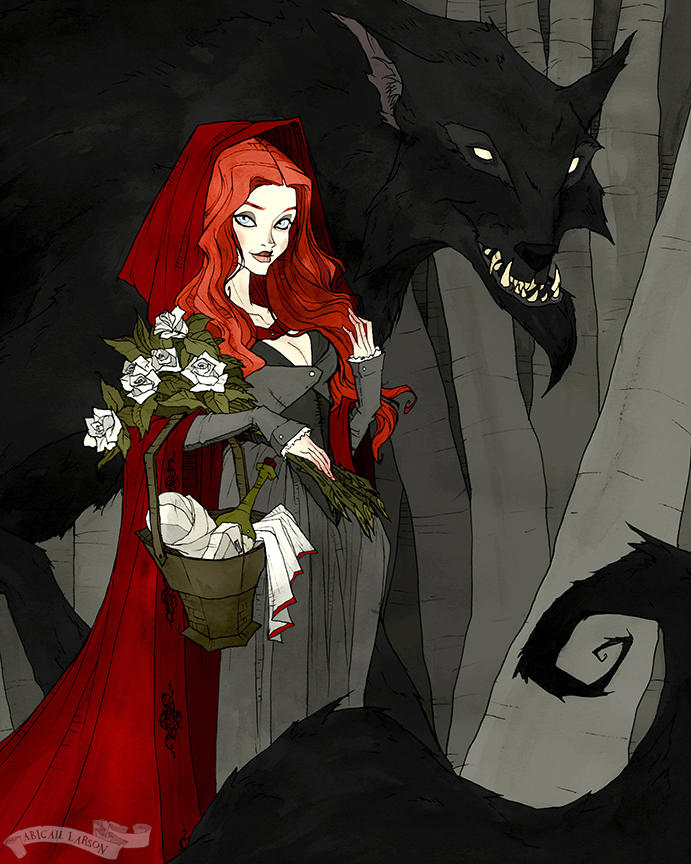 Little Red and the Wolf by AbigailLarson