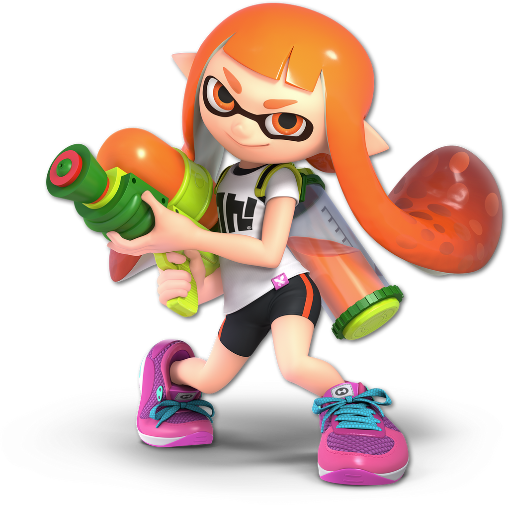 Super Smash Bros. Ultimate - 64. Inkling by pokemonabsol on DeviantArt