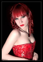 Red corset by 7Klaus