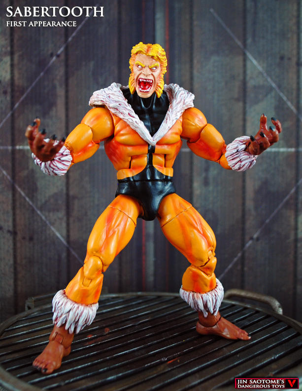 Custom First Appearance Sabertooth Marvel legends by Jin-Saotome