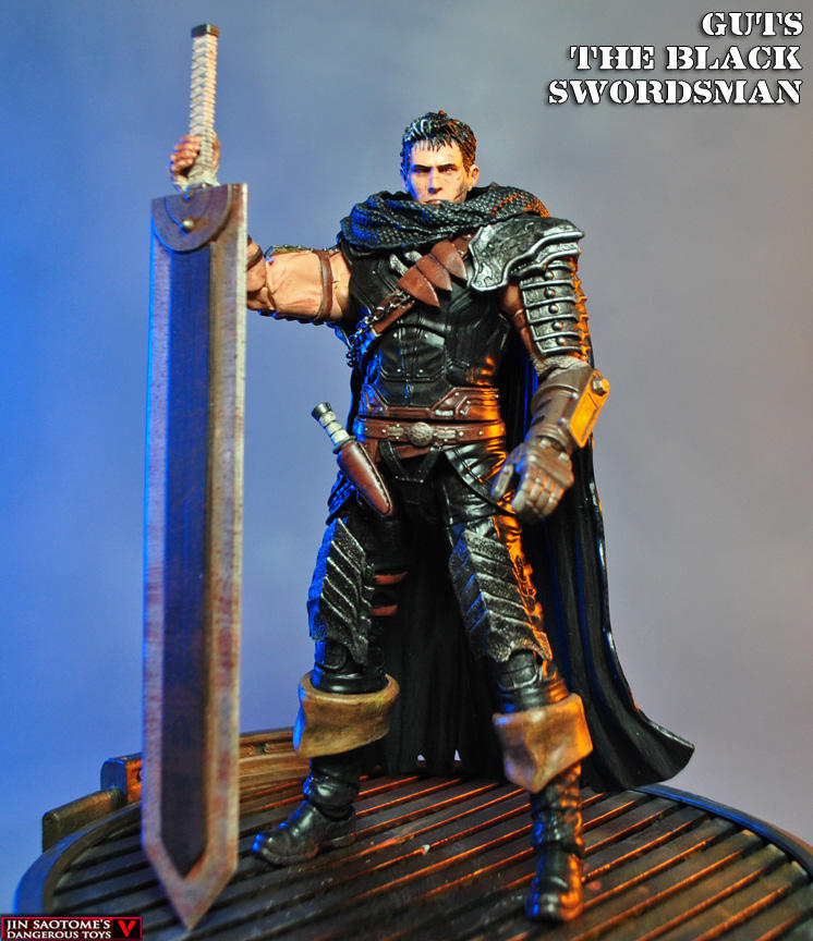 Custom Guts the Black Swordsman action figure by Jin-Saotome
