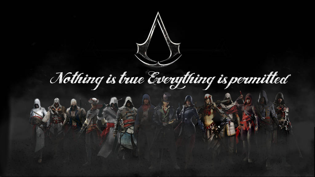 Assassins Creed Logo Wallpaper Nothing Is True Best Hd Wallpaper