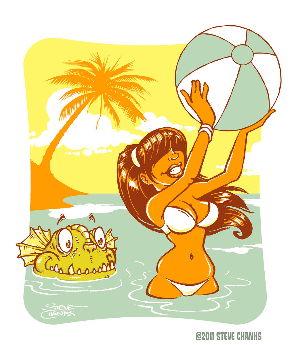 Creature Beach by SteveChanks