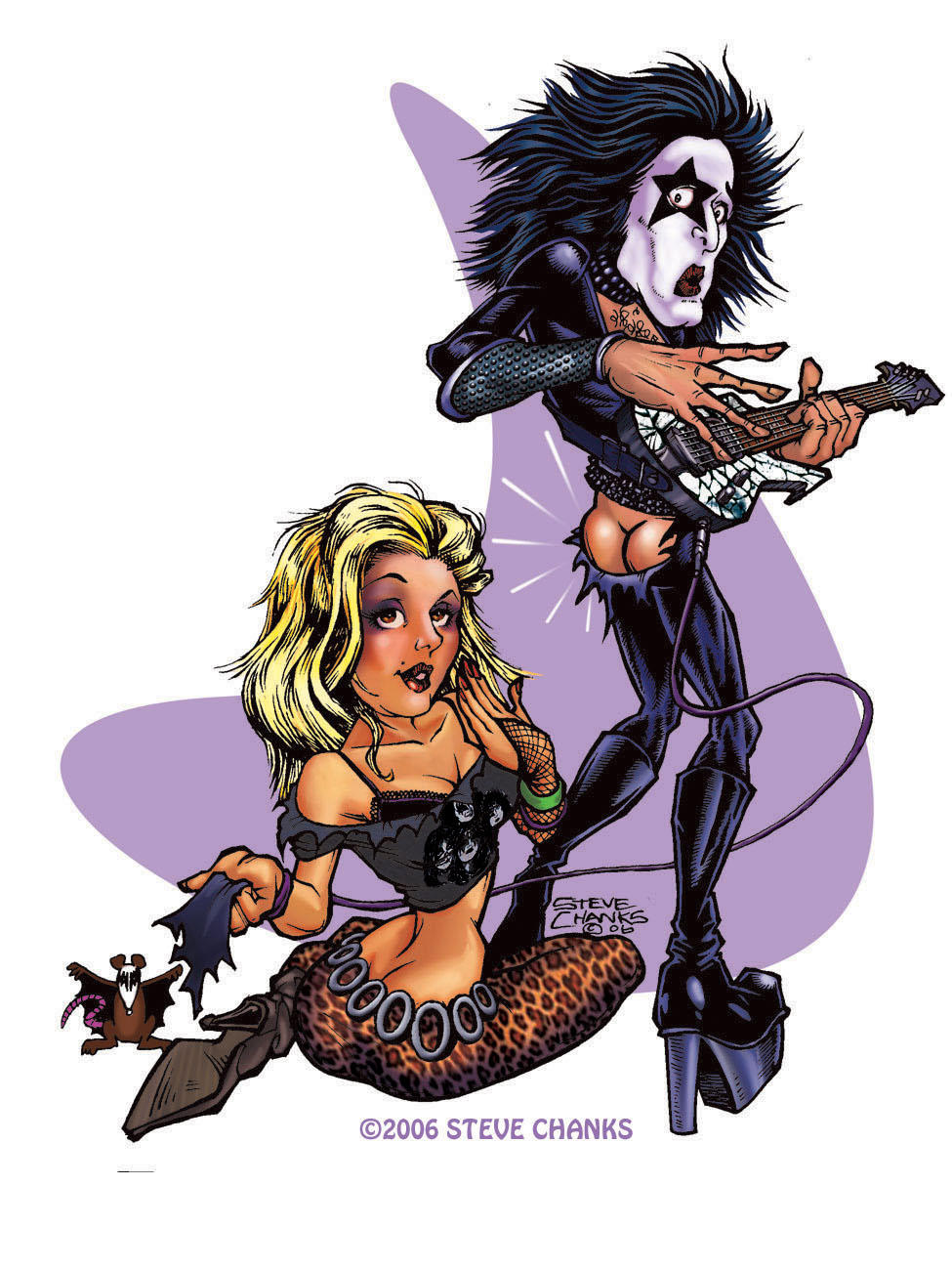 Paul Stanley from Kiss by SteveChanks