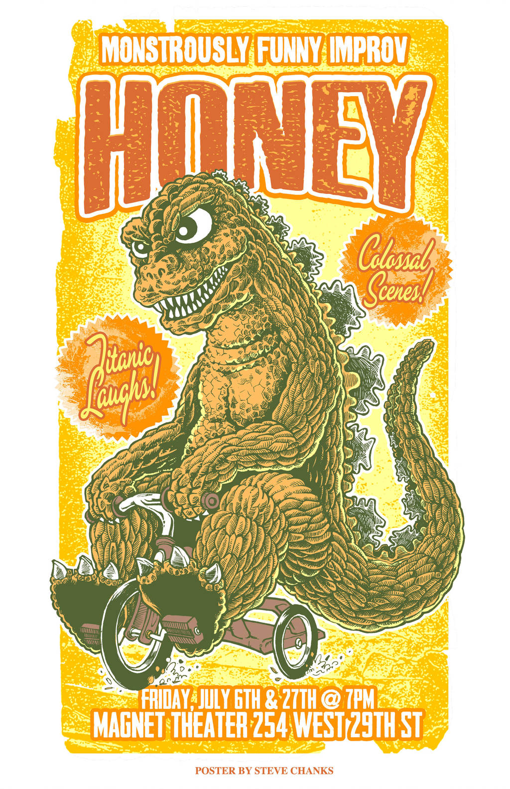 Honey, Monstrously Funny Improv by SteveChanks