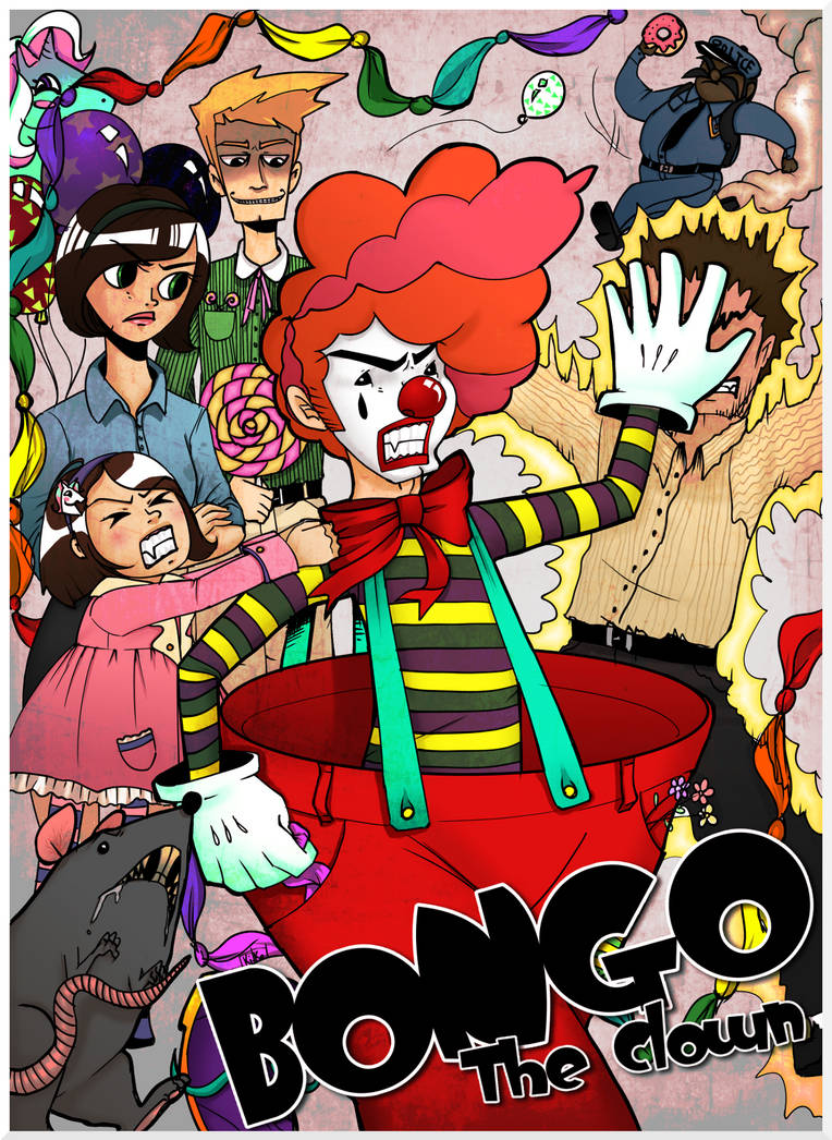 Bongo The Clown Promo Poster by Kinbarri