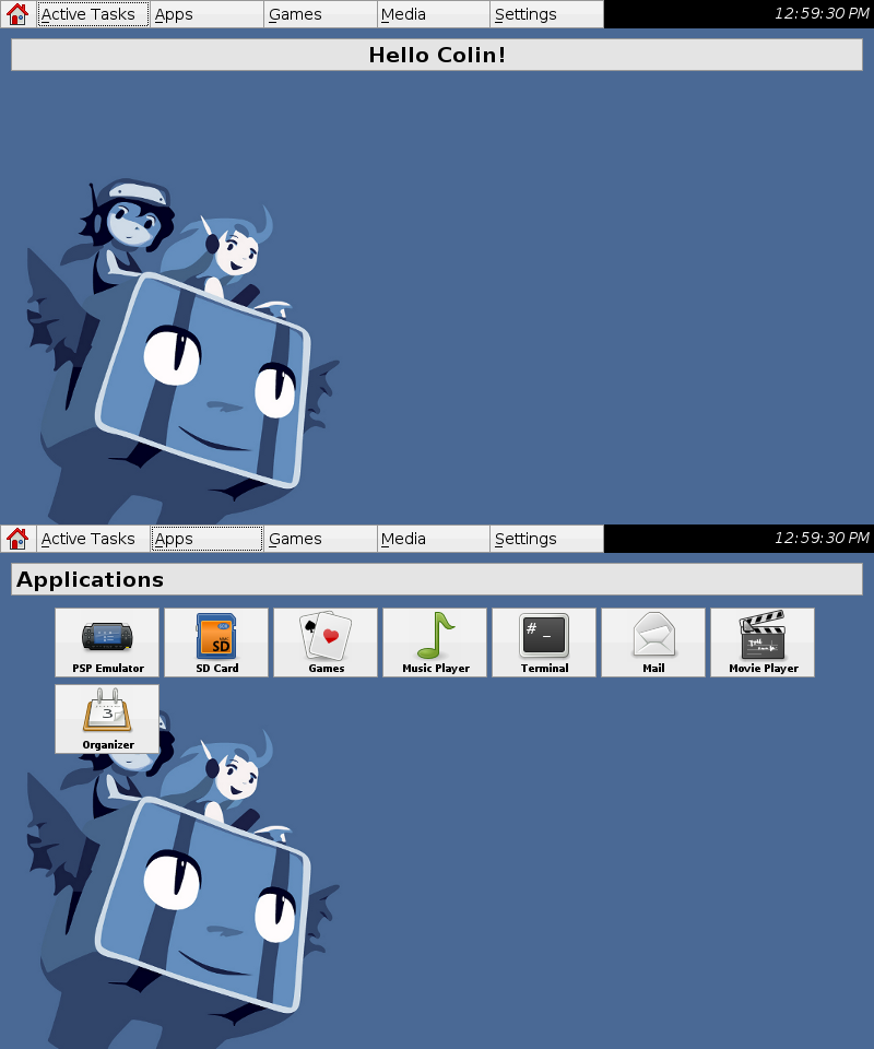 OpenPandora FLTK GUI by Xentalion