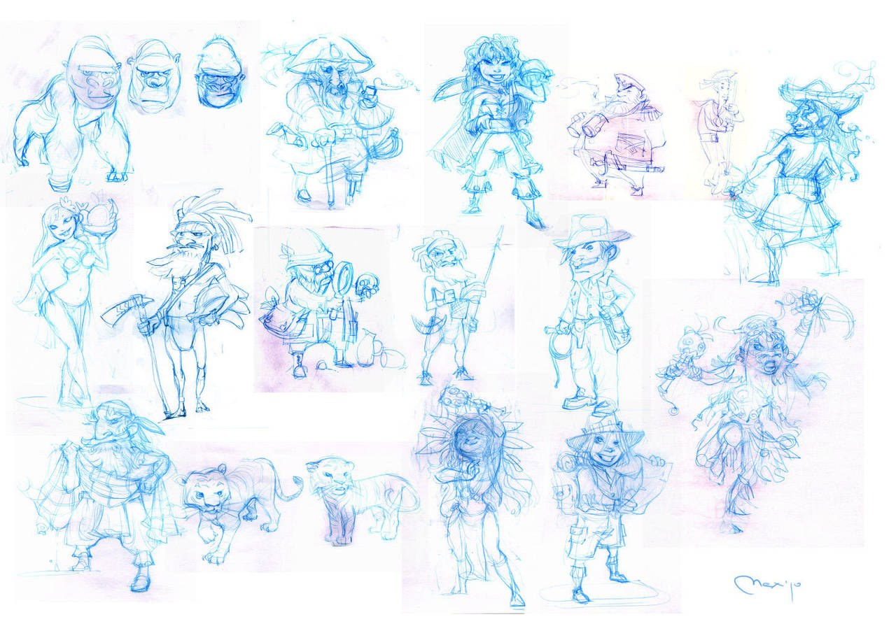 sketches by Sidxartxa