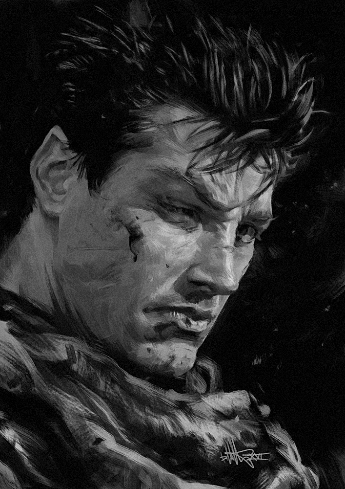 The Black Swordsman by kopfstoff
