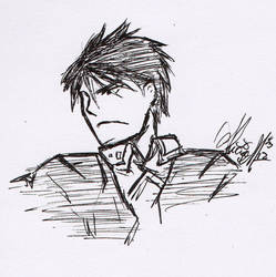 Roy Sketch by ajbluesox