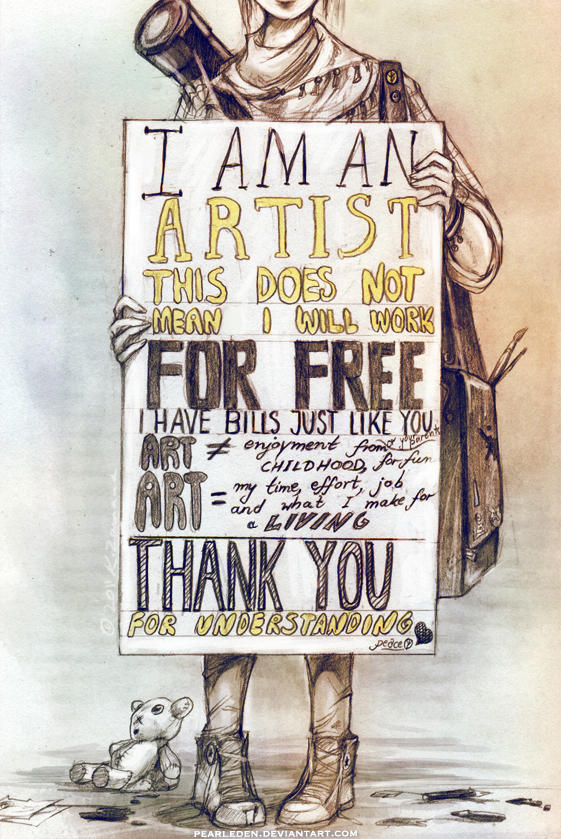 I don't do ART for free by Exileden