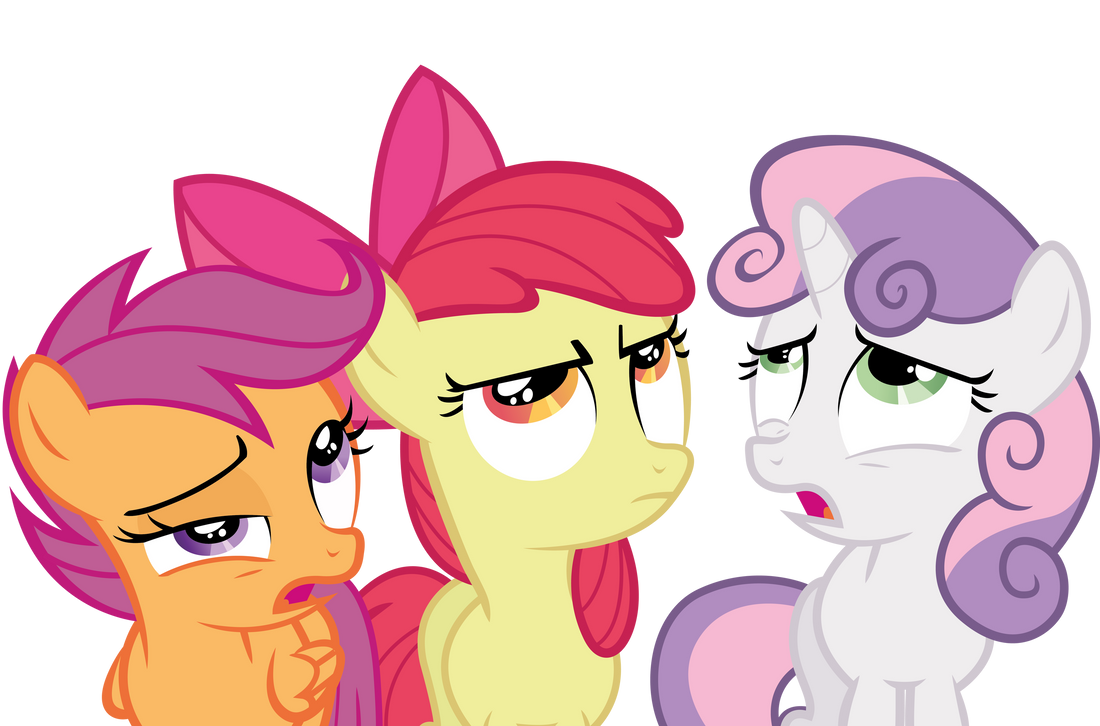 Cutie Mark Crusaders Discover the Internet by The-Crusius