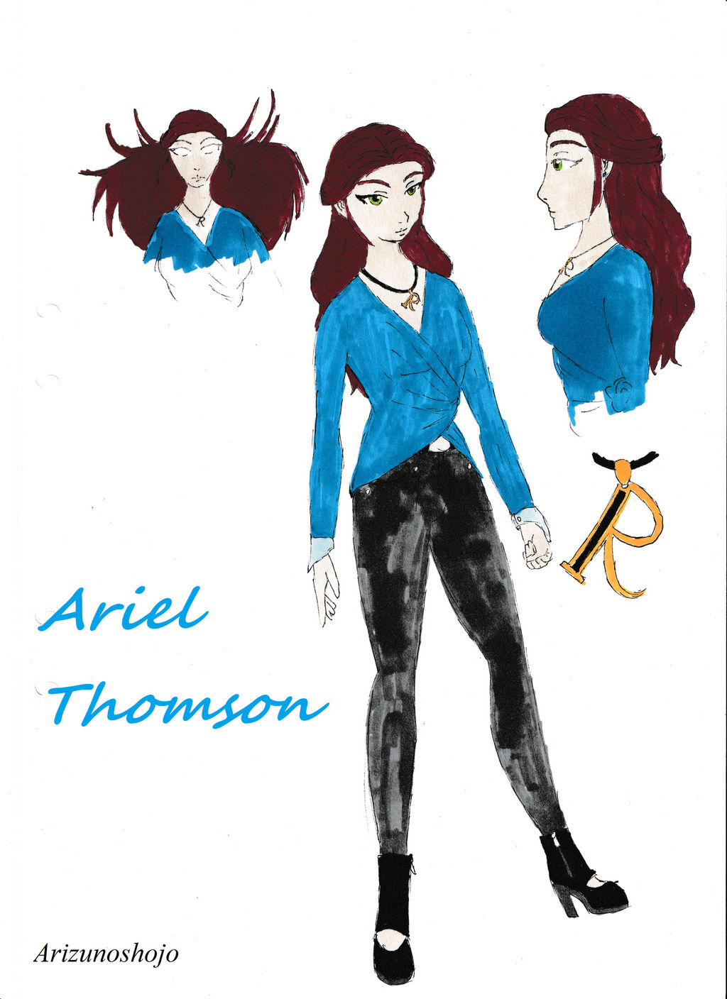 ROTTMNT 2018 - Ariel O'Neil *concept art* by AmethystQueen25 on DeviantArt