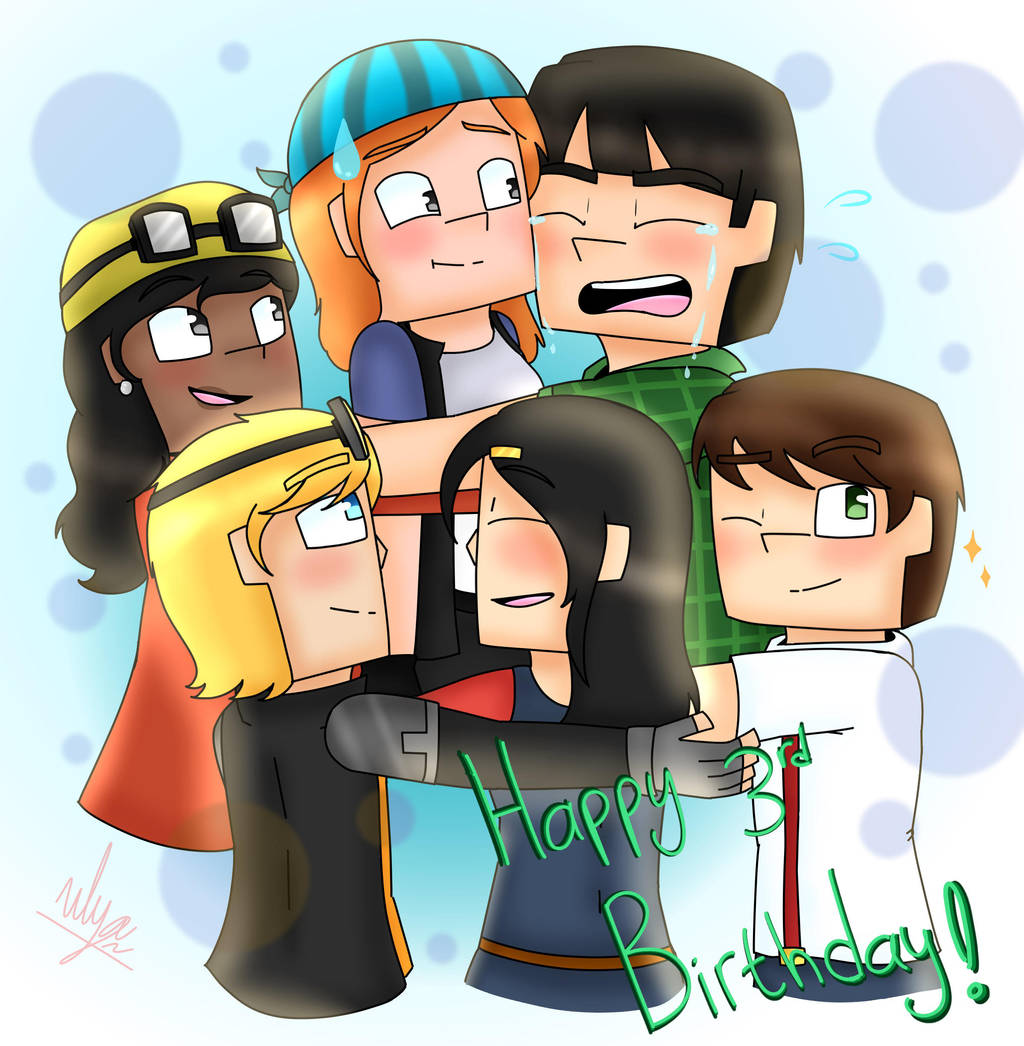 Happy 3rd Anniversary, Minecraft Story Mode! by TheMaroonLightning on DeviantArt