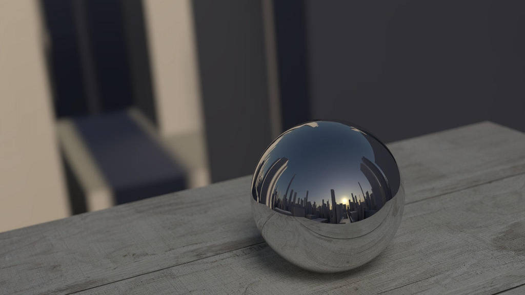 Mirroring-ball-reflection-mirror by Gejda Mirroring-ball-reflection-mirror by Gejda