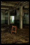 Orange Stool by DirtHat
