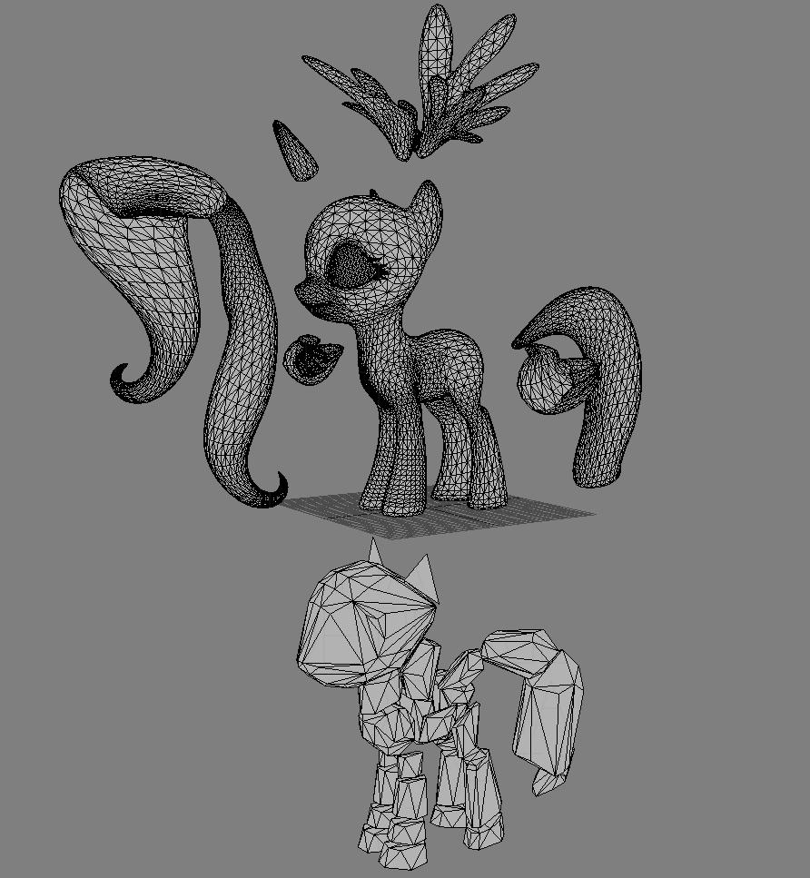 Overhaul Pony Source Files by Poninnahka