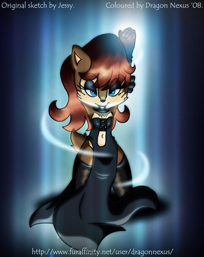 Sally The Water Goddess by dragon-nexus