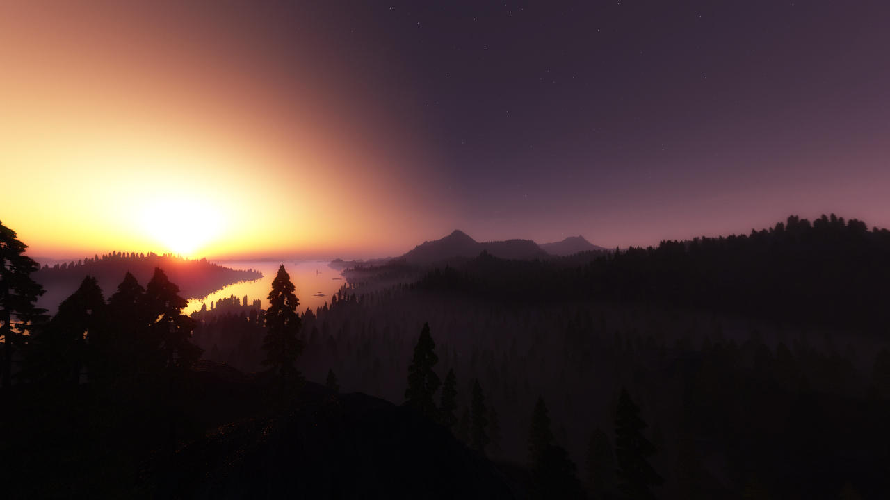 The midnight sun by villekroger