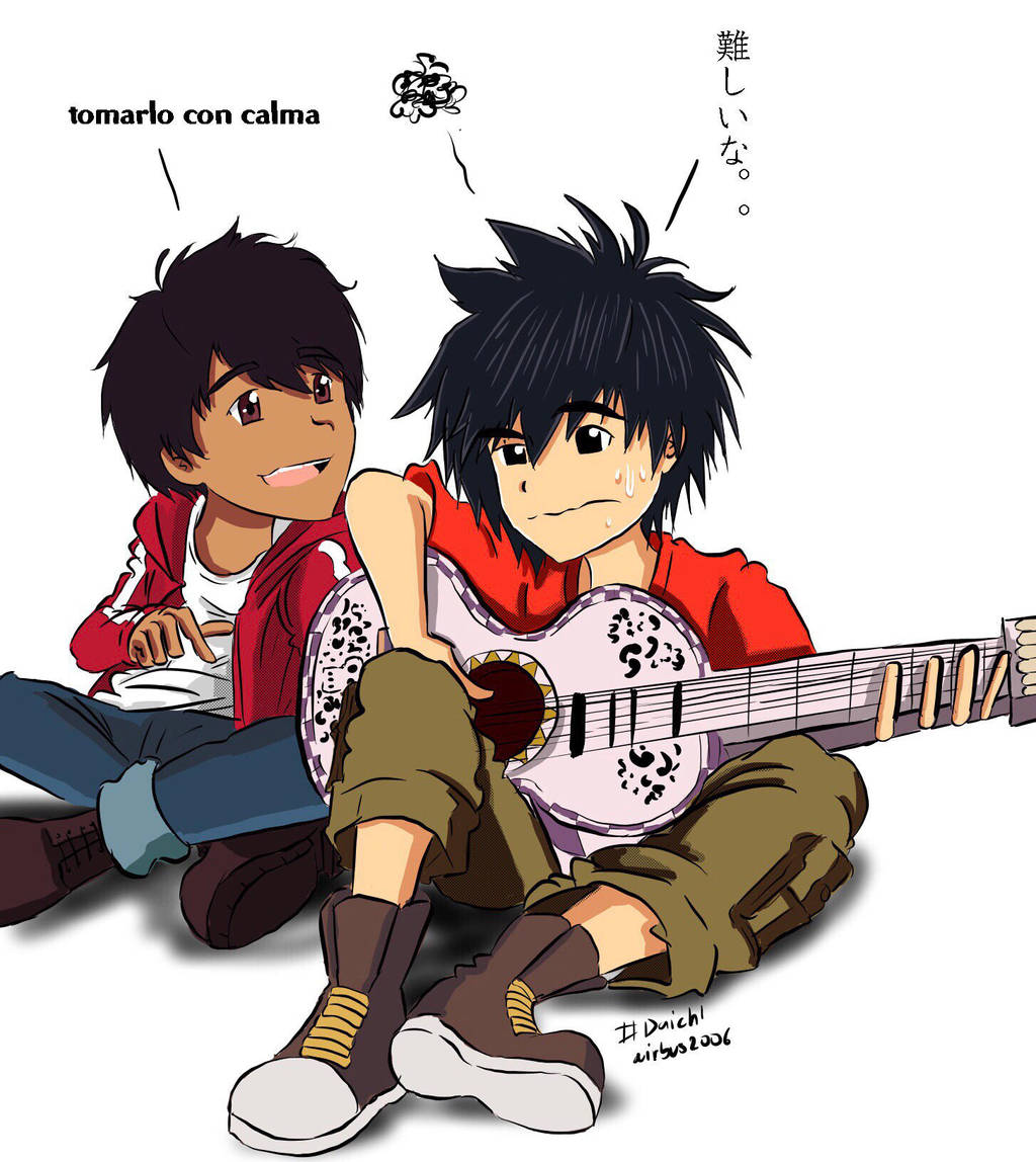 Hiro and Miguel - Not like making a robot by airbus2006 on