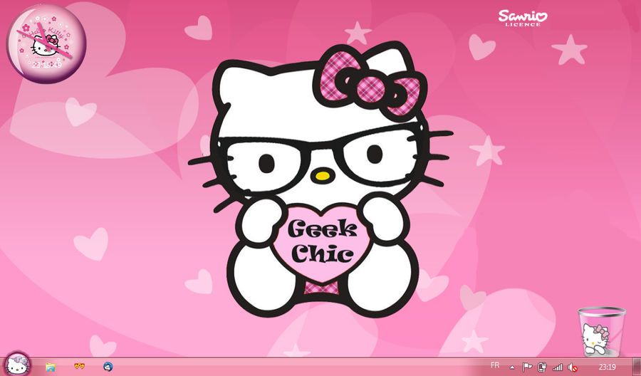 My Hello Kitty Theme For Windows 7 Starter By Ladypinkilicious On