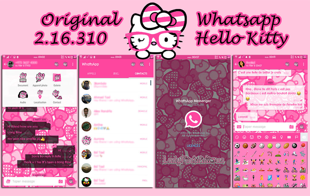 Hello Kitty Whatsapp For Android By Ladypinkilicious On Deviantart