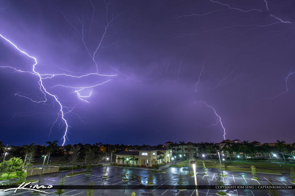 Palm Beach Gardens Lightning Storm By Captainkimo On Deviantart Palm Beach Gardens Lightning Storm By Captainkimo