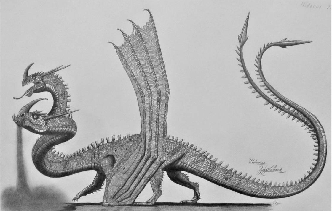 How To Train Your Dragon: Hideous Zippleback by AcroSauroTaurus on ...