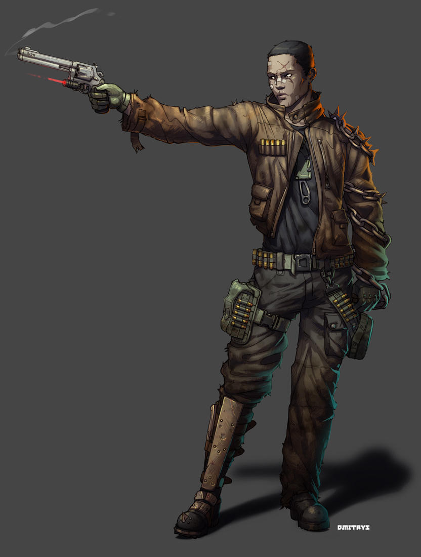 Revolver man by Dmitrys