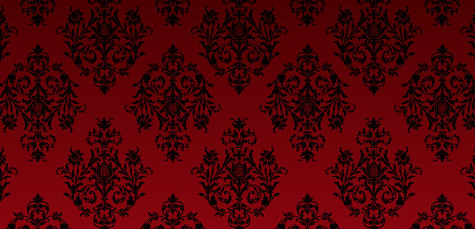 Floral Damask Pattern by arsgrafik