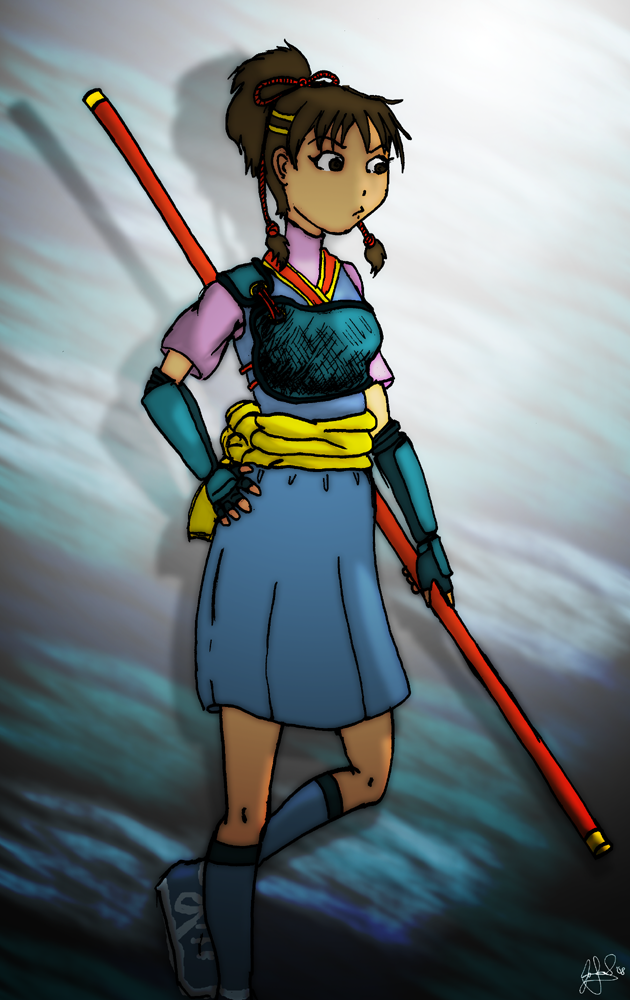 Nanase sketch by JTtheNinja