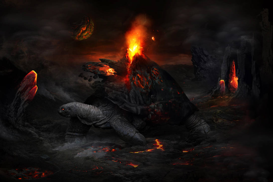Planet on fire by ElenaDudina