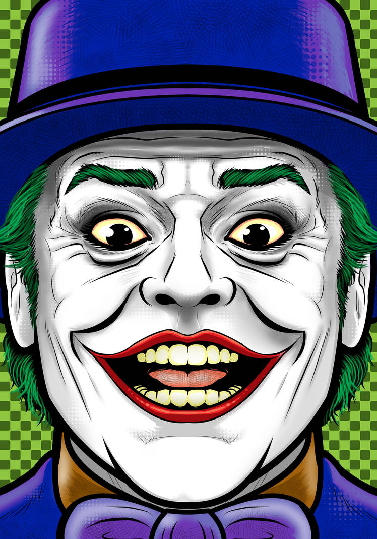 Jack Nicholson Joker by Thuddleston